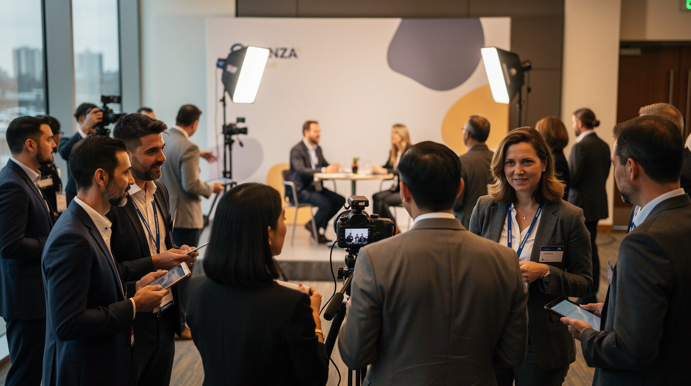 media professionals networking event