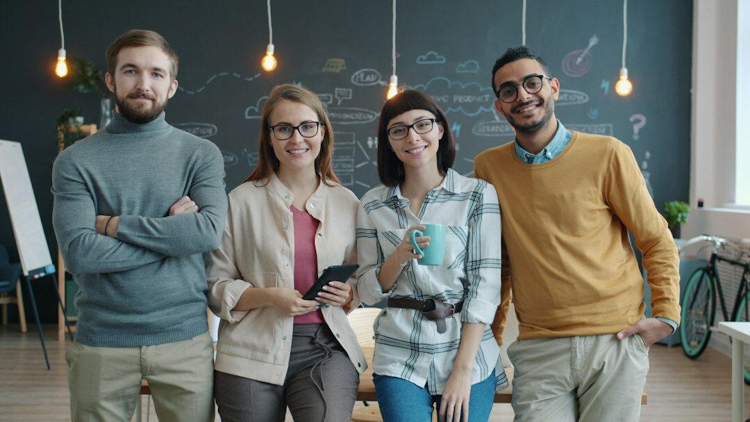 team of media experts